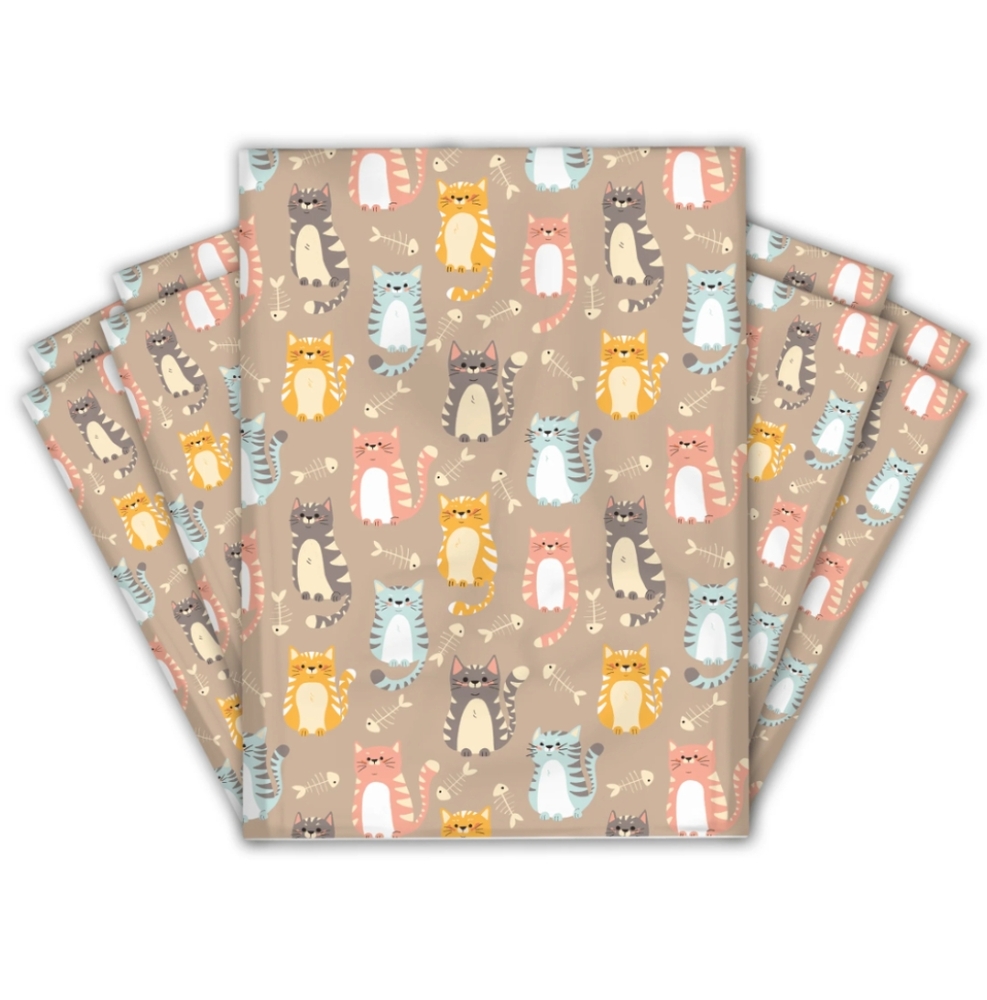 20 10X13 Cat's Designer Poly Mailers - Picture 7 of 7
